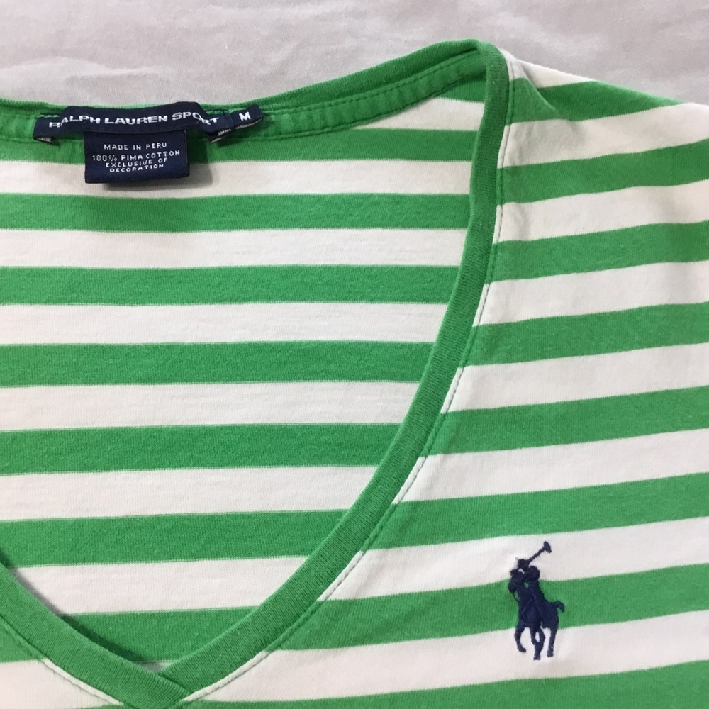 Ralph Lauren Sport V-Neck Top - Picture 2 of 6